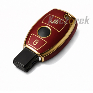 Etui TPU 227 - Mercedes - czerwone
